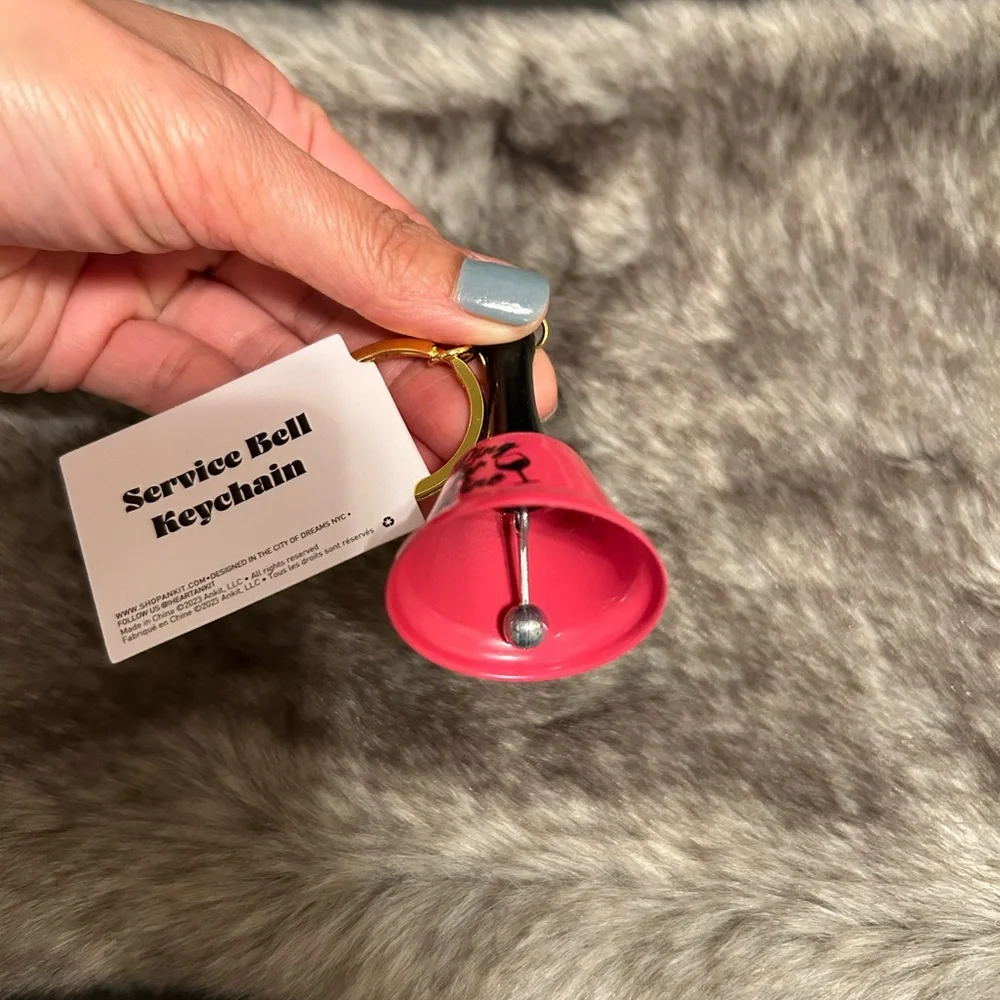 NWT Ring for Wine Service Bell (Hot Barbie Pink)